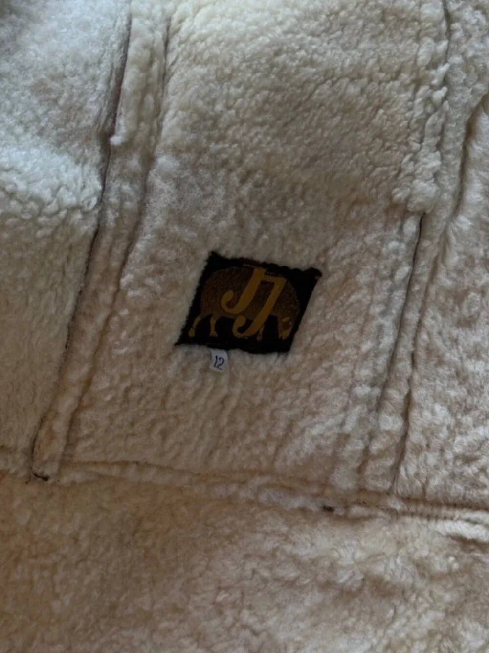 Shearling Leather Vintage Fur Penny Lane Long Suede Sheepskin Princess Maxi Coat - Picture 5 of 10